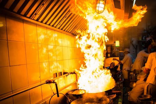 Kebakaran Dapur Komersial